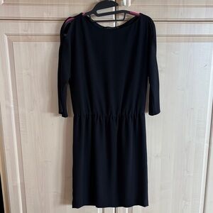 Zara Elegant Black 3/4 Sleeve Dress